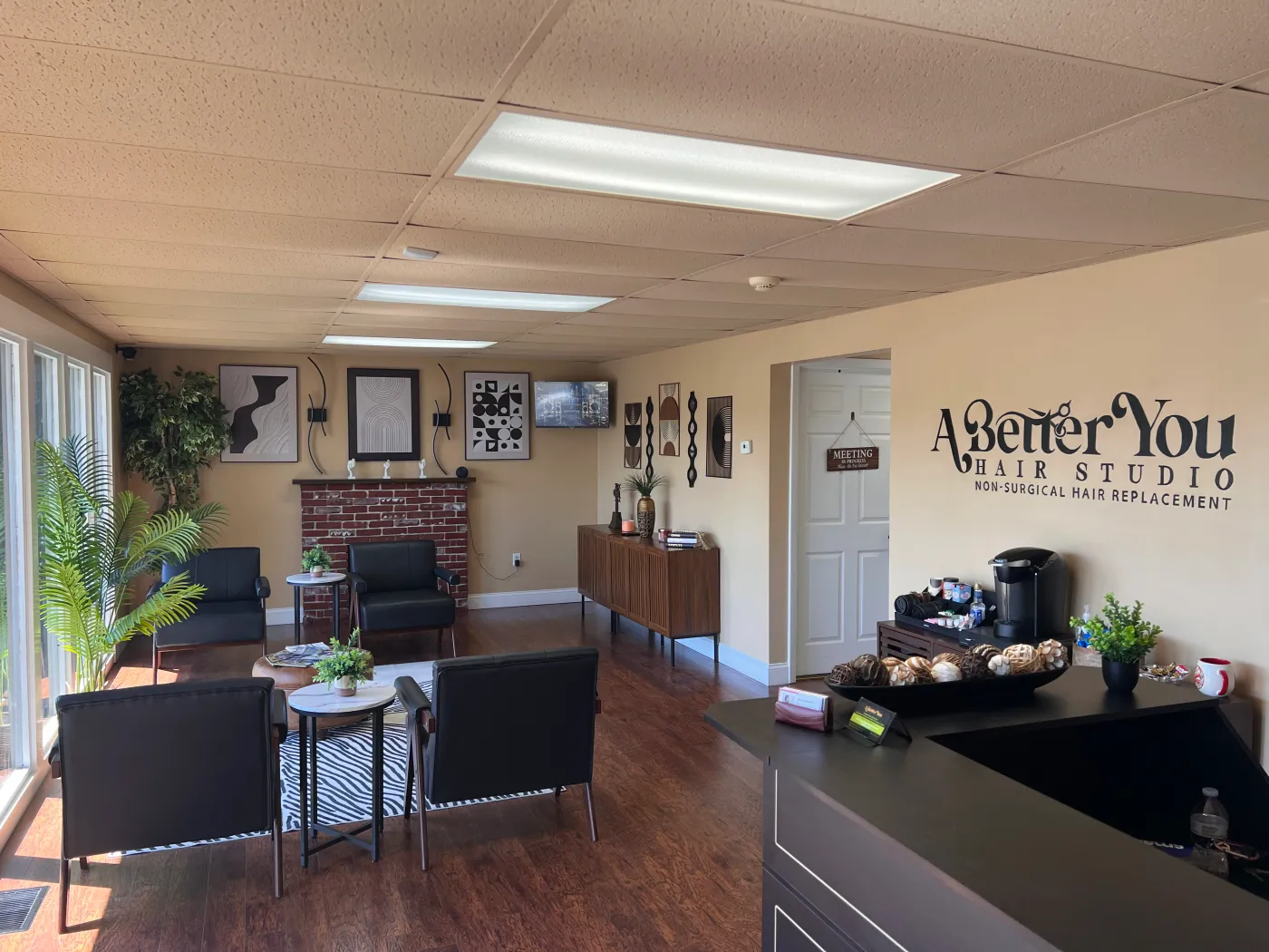 A Better You Hair Studio private salon experience in Chattanooga